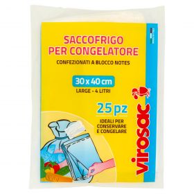 SACCO FRIGO 30X40 VIROSAC X25