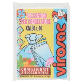 SACCO FRIGO 30X40 VIROSAC X25