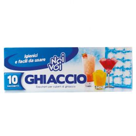 NOI&VOI 10 SACCHETTI PER CUBETTI GHIACCIO 28CUBI