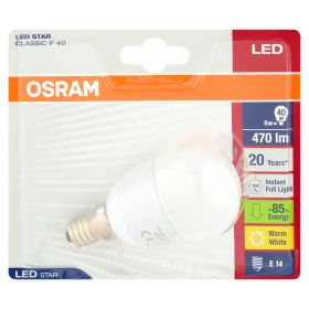 LAMP.LED STAR CLASSIC P40 WW E14 BLI