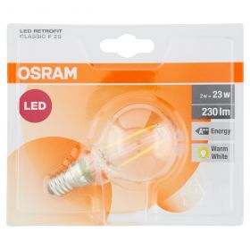 LED RETROFIT FILAMENT CLASSIC P25 WW E14 BLI