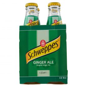 SCHWEPPES CL18X4 GINGER ALE BOTT.