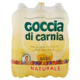 ACQUA GOCCIA NATURALE LT.1,5 PET