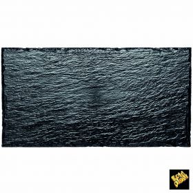 PIATTO ROCK BIG NERO PZ10